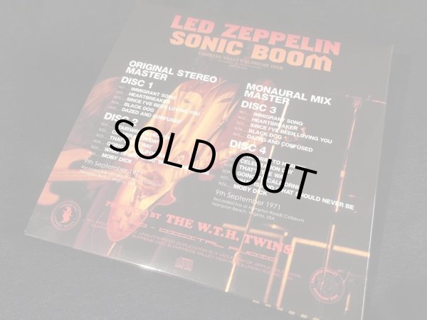 Photo2: LED ZEPPELIN - SONIC BOOM 4CD [EMPRESS VALLEY] ★★★STOCK ITEM / OUT OF PRINT ★★★ (2)