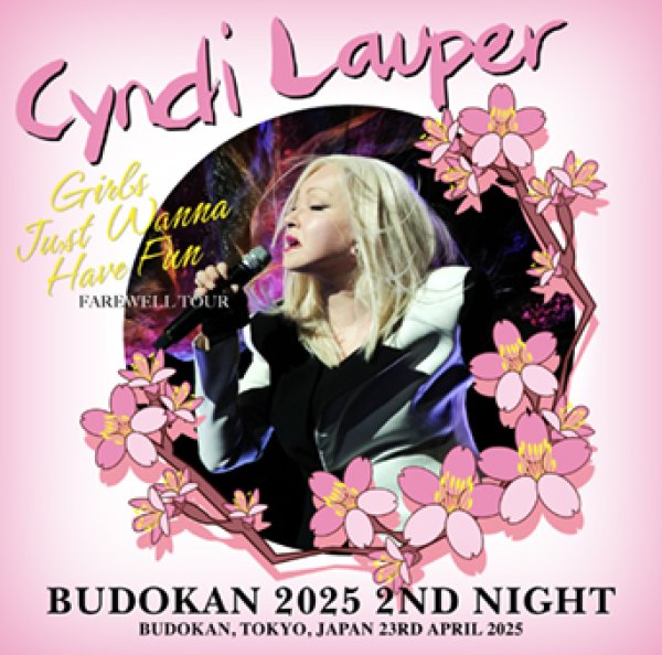 Photo1: CYNDI LAUPER - BUDOKAN 2025 2ND NIGHT 2CDR [Uxbridge 2481] (1)