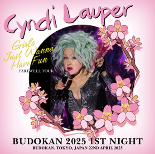 Photo1: CYNDI LAUPER - BUDOKAN 2025 1ST NIGHT 2CDR [Uxbridge 2480] (1)