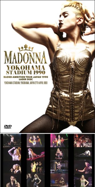 Photo1: MADONNA - YOKOHAMA STADIUM 1990 BLOND AMBITION TOUR LASER DISC DVDR [Uxbridge 2485] (1)