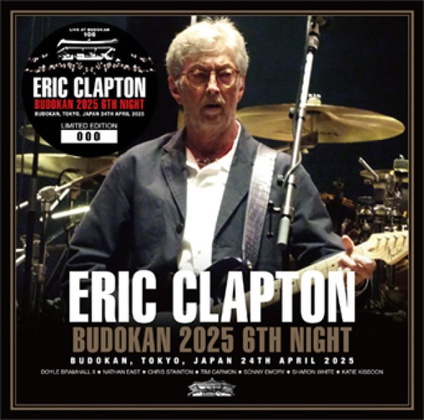 Photo1: ERIC CLAPTON - BUDOKAN 2025 6TH NIGHT 2CD [Tricone 263/264] (1)
