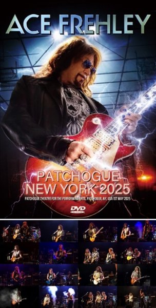 Photo1: ACE FREHLEY - PATCHOGUE, NEW YORK 2025 DVDR [Shades 2345] (1)