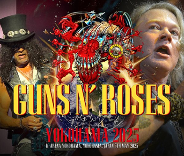 Photo1: GUNS N' ROSES - YOKOHAMA 2025 3CDR [Shades 2347] (1)