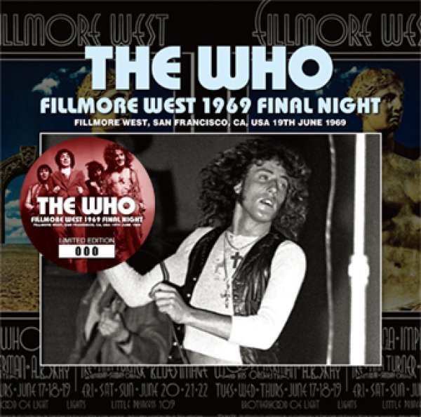Photo1: THE WHO - FILLMORE WEST 1969 FINAL NIGHT 2CD [Wardour-671] (1)