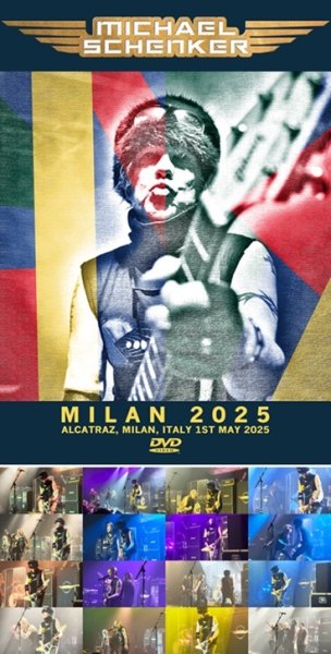 Photo1: MICHAEL SCHENKER - MILAN 2025 DVDR [Shades 2341] (1)
