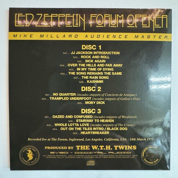 Photo9: LED ZEPPELIN - FORUM OPENER SPECIAL BOX 12CD [EMPRESS VALLEY]  Pro Use Only!!! (9)