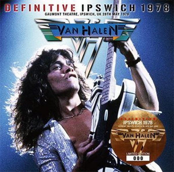 Photo1: VAN HALEN - DEFINITIVE IPSWICH 1978 CD [ZODIAC 299] ★★★STOCK ITEM / OUT OF PRINT / HOT SPRING SALE★★★ (1)