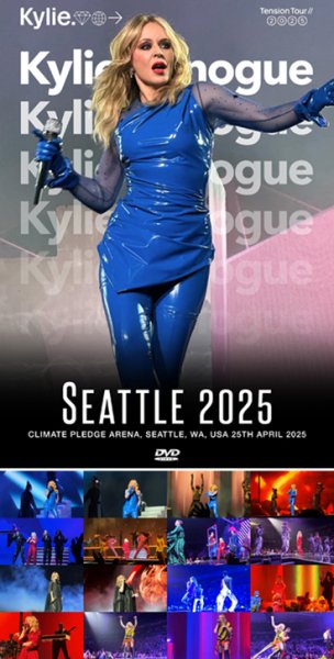 Photo1: KYLIE MINOGUE - SEATTLE 2025 DVDR [Uxbridge 2492] (1)
