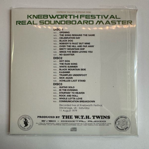 Photo4: LED ZEPPELIN - THE ICARUS HAS LANDED BOX 3CD + PHOTO BOOKLET [EMPRESS VALLEY]  Pro Use Only!!! (4)