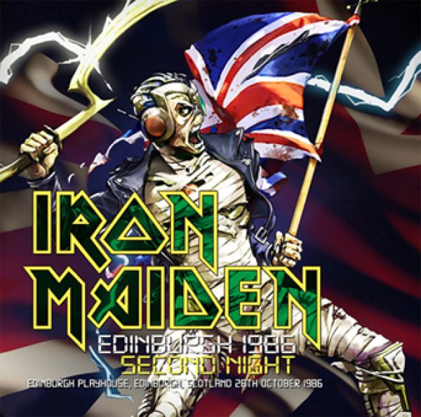 Photo1: IRON MAIDEN - EDINBURGH 1986 2ND NIGHT 2CDR [Shades 2342] (1)