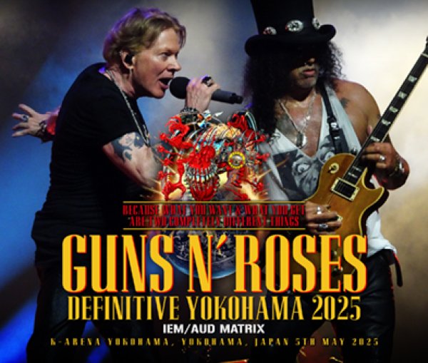 Photo1: GUNS N' ROSES - DEFINITIVE YOKOHAMA 2025 IEM/AUD MATRIX 4CDR [Shades 2348] (1)