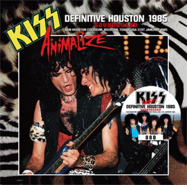 Photo1: KISS - DEFINITIVE HOUSTON 1985 SOUNDBOARD 2CD [ZODIAC 749] (1)
