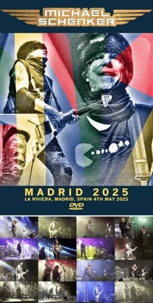 Photo1: MICHAEL SCHENKER - MADRID 2025 DVDR [Shades 2350] (1)