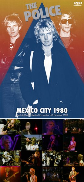 Photo1: THE POLICE - MEXICO CITY 1980 DVDR [Uxbridge 2494] (1)