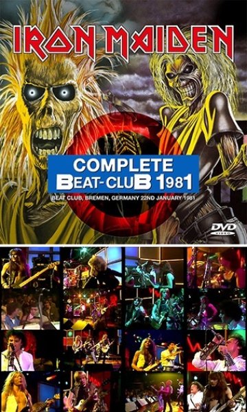 Photo2: IRON MAIDEN - DEFINITIVE NIJMEGEN 1981 CD with New Artworks plus Bonus DVDR "COMPLETE BEAT-CLUB 1981"* [ZODIAC 756]  (2)
