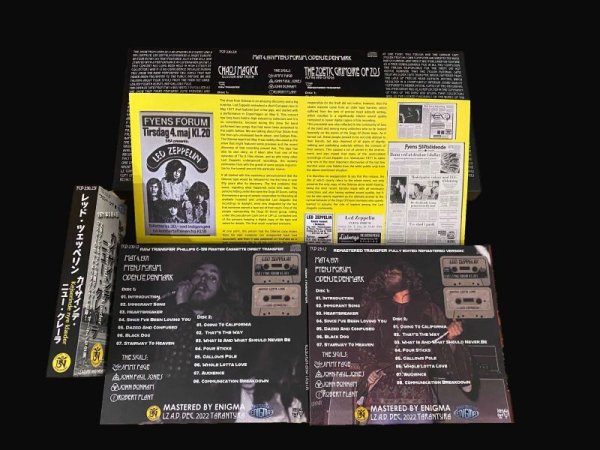 Photo4: LED ZEPPELIN - ZOS-KIA - ODENSE 1971 4CD LONG BOX EDITION LIMITED 100 COPIES ONLY!!! [TARANTURA] ★★★STOCK ITEM / OUT OF PRINT / VERY RARE★★★ (4)