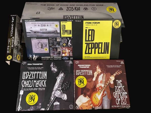 Photo3: LED ZEPPELIN - ZOS-KIA - ODENSE 1971 4CD LONG BOX EDITION LIMITED 100 COPIES ONLY!!! [TARANTURA] ★★★STOCK ITEM / OUT OF PRINT / VERY RARE★★★ (3)