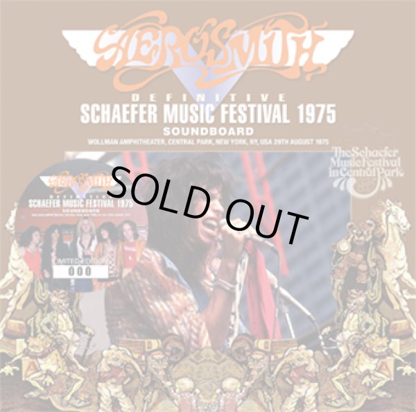 Photo1: AEROSMITH - DEFINITIVE SCHAEFER MUSIC FESTIVAL 1975 SOUNDBOARD CD [ZODIAC 754] ★★★STOCK ITEM / OUT OF PRINT / HOT SPRING SALE★★★ (1)