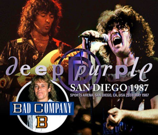 Photo1: DEEP PURPLE / BAD COMPANY - SAN DIEGO 1987 3CDR  [Shades 2352]  (1)