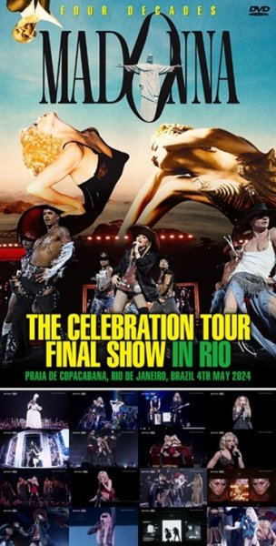 Photo1: MADONNA - THE CELEBRATION TOUR: FINAL SHOW IN RIO DVDR [Uxbridge 2493] (1)