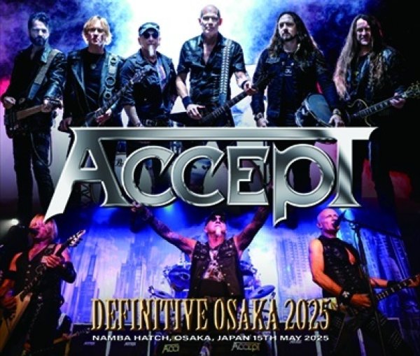 Photo1: ACCEPT - DEFINITIVE OSAKA 2025 4CDR [Shades 2353] (1)