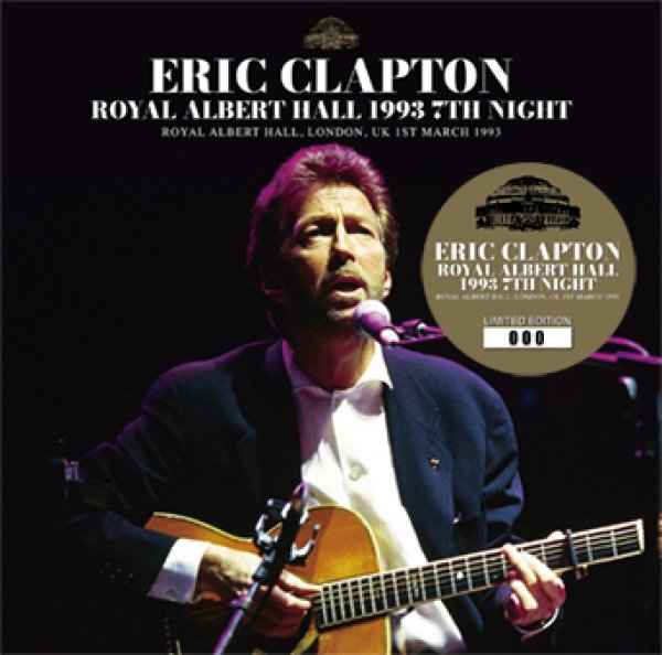 Photo1: ERIC CLAPTON - ROYAL ALBERT HALL 1993 7TH NIGHT 2CD [Beano-306] (1)