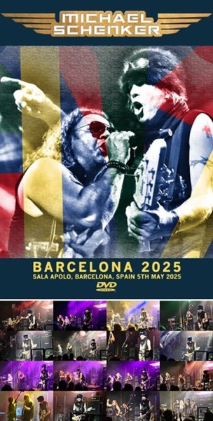 Photo1: MICHAEL SCHENKER - BARCELONA 2025 DVDR [Shades 2357] (1)