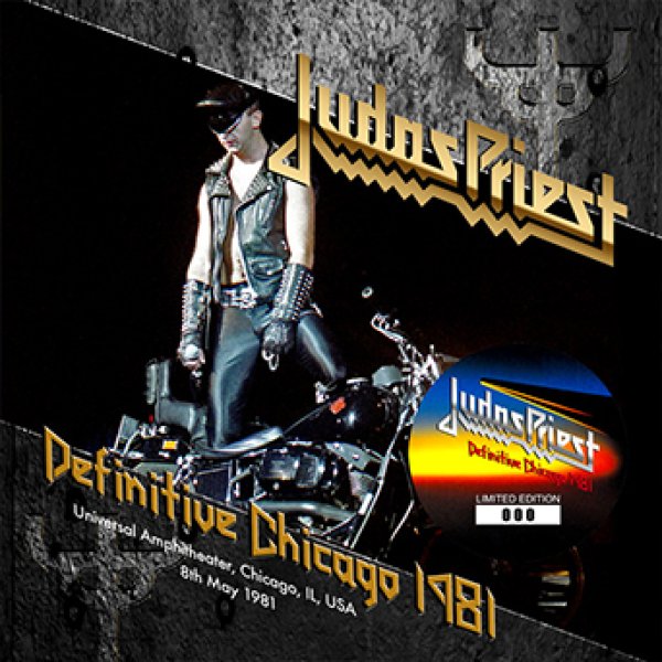 Photo1: JUDAS PRIEST - DEFINITIVE CHICAGO 1981 CD [ZODIAC 322] ★★★STOCK ITEM / HOT SPRING SALE★★★ (1)
