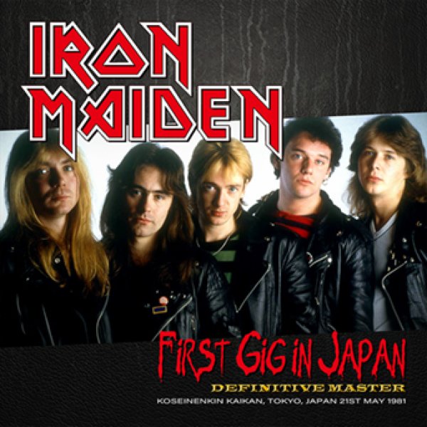 Photo1: IRON MAIDEN - FIRST GIG IN JAPAN: DEFINITIVE MASTER 2CD [ZODIAC 642] (1)