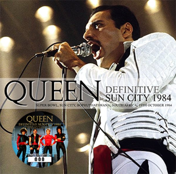 Photo1: QUEEN - DEFINITIVE SUN CITY 1984 2CD [Wardour-306] ★★★STOCK ITEM / OUT OF PRINT / HOT SPRING SALE★★★ (1)