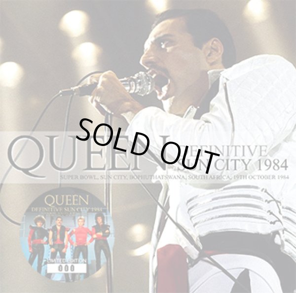 Photo1: QUEEN - DEFINITIVE SUN CITY 1984 2CD [Wardour-306] ★★★STOCK ITEM / OUT OF PRINT / HOT SPRING SALE★★★ (1)