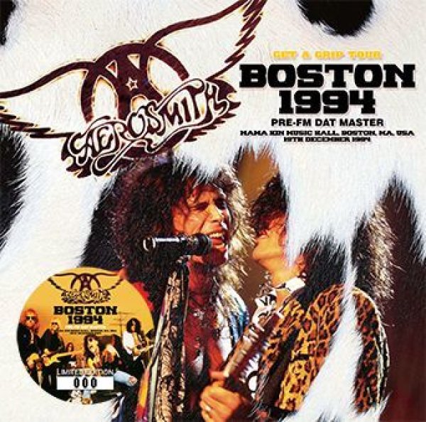 Photo1: AEROSMITH - BOSTON 1994: PRE-FM DAT MASTER 2CD [ZODIAC 347] ★★★STOCK ITEM / HOT SPRING SALE★★★ (1)