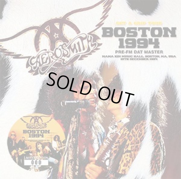 Photo1: AEROSMITH - BOSTON 1994: PRE-FM DAT MASTER 2CD [ZODIAC 347] ★★★STOCK ITEM / HOT SPRING SALE★★★ (1)