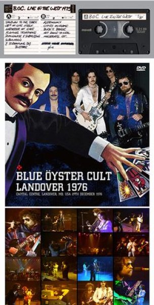 Photo2:  BLUE OYSTER CULT - LIVE IN THE WEST 1975: DEFINITIVE EDITION 2CD plus Bonus DVDR [ZODIAC 334] (2)