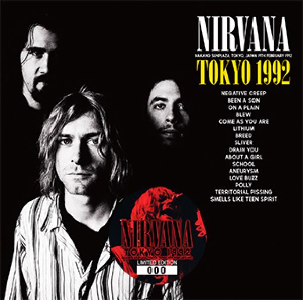 Photo1:   NIRVANA - TOKYO 1992 CD [ZODIAC 179] ★★★STOCK ITEM / OUT OF PRINT / HOT SPING SALE★★★ (1)