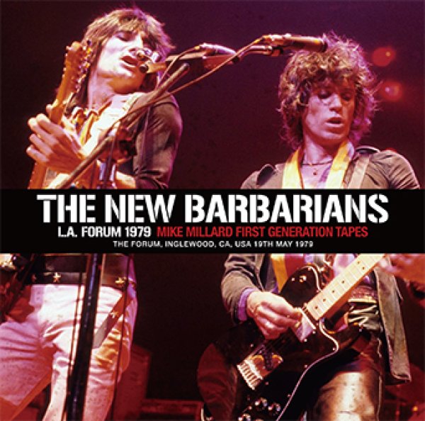 Photo1: THE NEW BARBARIANS - L.A. FORUM 1979: MIKE MILLARD FIRST GENERATION TAPES 2CD (1)