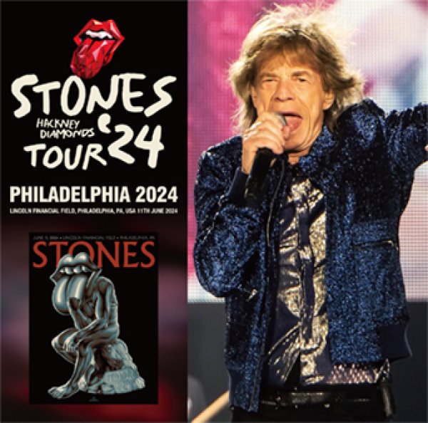 Photo1: THE ROLLING STONES - PHILADELPHIA 2024 2CD (1)