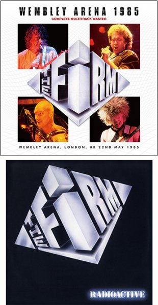 Photo1: THE FIRM - WEMBLEY ARENA 1985: COMPLETE MULTITRACK MASTER 2CD *2nd Press plus Bonus CDR "RADIOACTIVE UK 12" SINGLE"* [Wardour-281] (1)