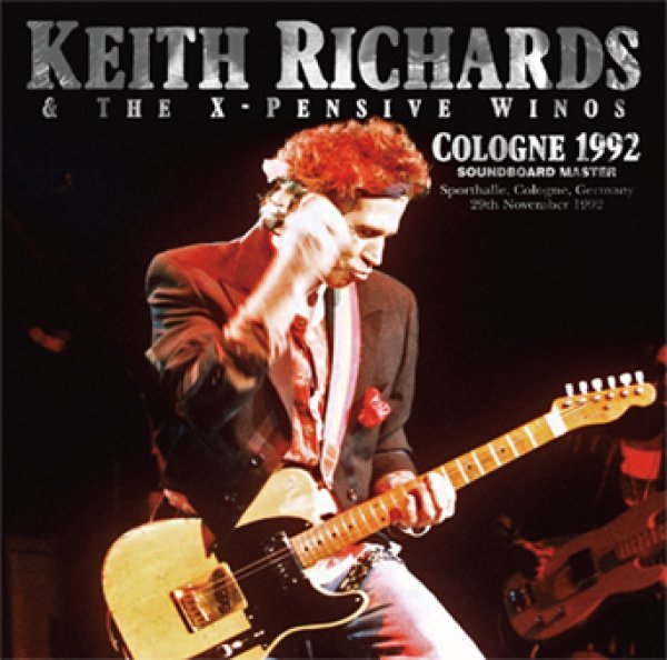 Photo1: KEITH RICHARDS AND THE X‐PENSIVE WINOS - COLOGNE 1992 SOUNDBOARD MASTER 2CD (1)