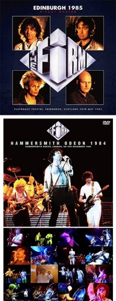 Photo1: THE FIRM - EDINBURGH 1985: DIRECT MASTER 2CD *2nd Press plus Bonus DVDR "HAMMERSMITH ODEON 1984" [Wardour-154] (1)