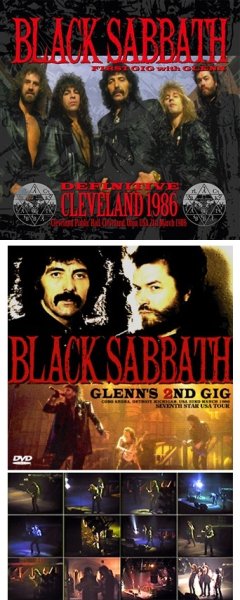 Photo1: BLACK SABBATH - DEFINITIVE CLEVELAND 1986: FIRST GIG WITH GLENN 2CD plus Bonus DVDR* Numbered Stickered Edition Only [ZODIAC 429] (1)