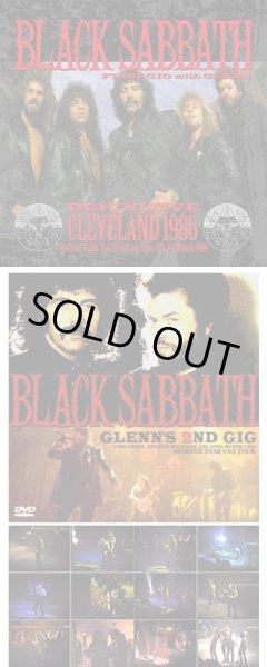 Photo2: BLACK SABBATH - DEFINITIVE CLEVELAND 1986: FIRST GIG WITH GLENN 2CD plus Bonus DVDR [ZODIAC 429] ★★★STOCK ITEM / HOT WINTER SALE★★★ (2)