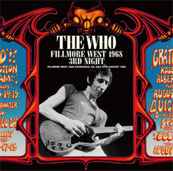 Photo1: THE WHO - FILLMORE WEST 1968 3RD NIGHT CD [Wardour-571] (1)