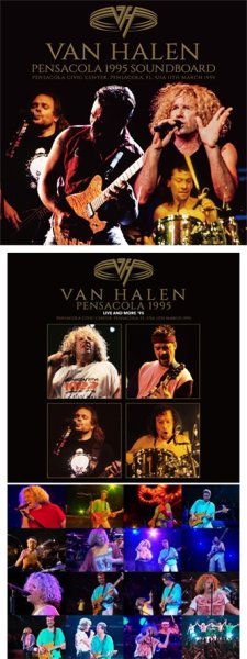 Photo1: VAN HALEN - PENSACOLA 1995: SOUNDBOARD 2CD plus Bonus DVDR "PENSACOLA 1995: LIVE AND MORE '95" [ ZODIAC 723] (1)