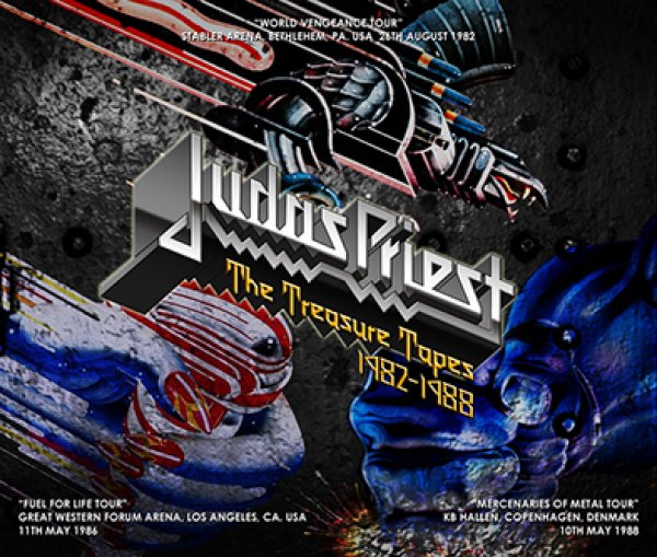 Photo1: JUDAS PRIEST - THE TREASURE TAPES 1982-1988 6CDR [Shades 867] (1)