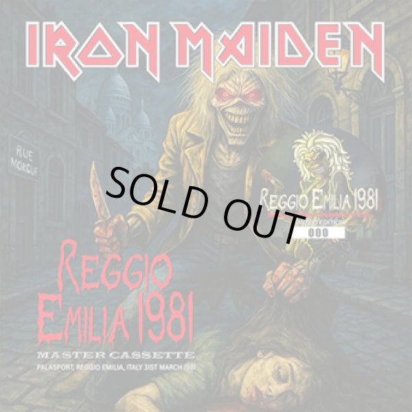 Photo1: IRON MAIDEN - REGGIO EMILIA 1981: MASTER CASSETTE CD [ZODIAC 760] ★★★STOCK ITEM / HOT SPRING SALE★★★ (1)