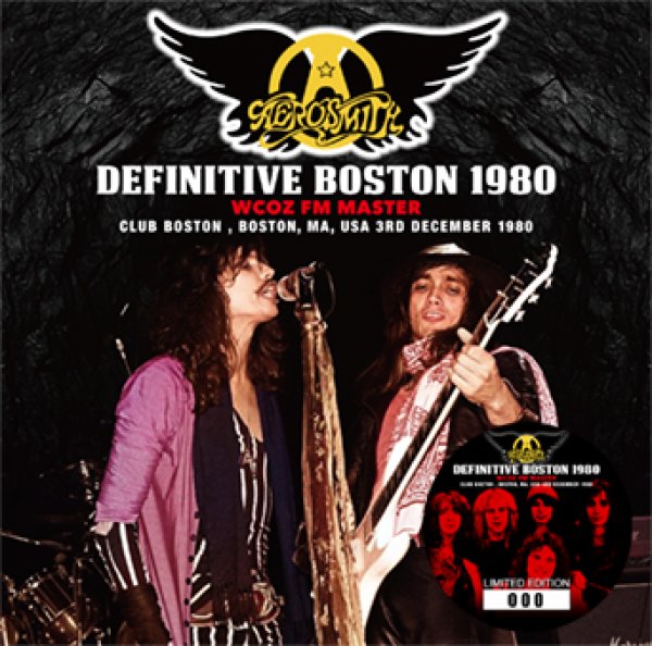 Photo1: AEROSMITH - DEFINITIVE BOSTON 1980 WCOZ FM MASTER CD [ZODIAC 755] (1)