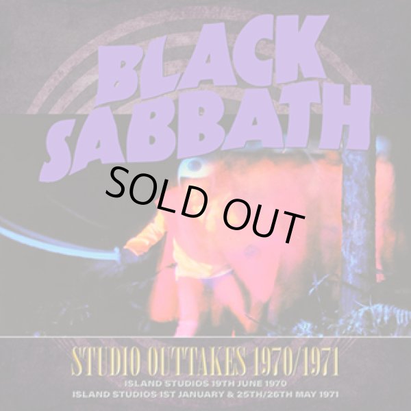 Photo1: BLACK SABBATH - STUDIO OUTTAKES 1970/1971 2CD [ZODIAC 667] ★★★STOCK ITEM / HOT WINTER SALE★★★ (1)