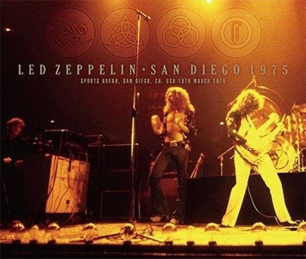 Photo1: LED ZEPPELIN - SAN DIEGO 1975 3CD Very Few (1)