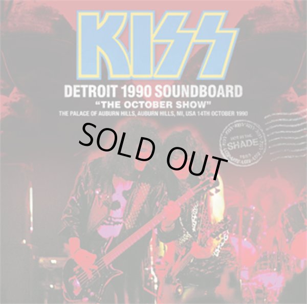 Photo1: KISS - DETROIT 1990 SOUNDBOARD: THE OCTOBER SHOW 2CD [ZODIAC 745] ★★★STOCK ITEM / HOT WINTER SALE★★★ (1)